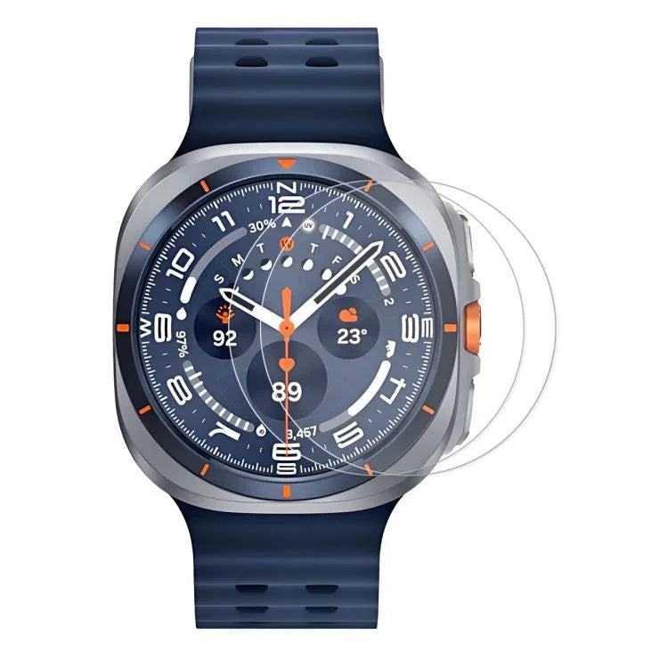 2pcs ENKAY 0.2mm 9H Tempered Glass Screen Protector Watch Film, For Samsung Galaxy Watch Ultra 47mm / Ultra 2025, For Samsung Galaxy Watch8 44mm, For Samsung Galaxy Watch8 40mm, For Samsung Galaxy Watch6 Classic / Ultra 47mm