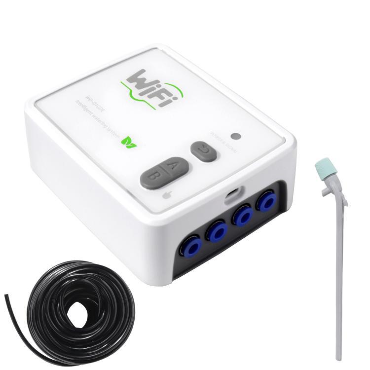 WIFI Smart Dual-Pump Automatic Watering System Cell Phone Remote Control Watering Device, Adjustable Drip Arrow USB, Adjustable Drip Arrow US Plug, Adjustable Drip Arrow UK Plug, Transparent Drip Arrow USB, Transparent Drip Arrow US Plug
