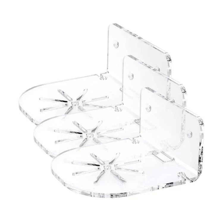 3pcs / Set Acrylic Wall Mount Bracket For Baby Monitor / Safety Camera / Speaker - Trustpick