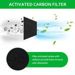 6pcs /Pack Carbon Filter For Litter - Robot 4 Replacement Parts - Trustpick