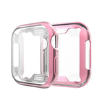 Full Coverage Plating TPU Case For Apple Watch Series 6 / 5 / 4 / Watch SE 40mm, For Series 5 & 4 40mm, For Apple Watch Series 6 / 5 / 4 / Watch SE 40mm