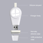 B2 Universal Portable Qi Standard Magnetic USB Wireless Charger for Apple Watch Series 4 & 3 & 2 & 1