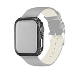 PC Carbon Fiber Frame Protection Case for Apple Watch Series 3 & 2 & 1 38mm, For Apple Watch Series 3 & 2 & 1 38mm