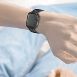 Genuine Leather Carbon Fiber Strap + Frame for Apple Watch Series 3 & 2 & 1 38mm, Apple Watch Series 3 & 2 & 1 38mm