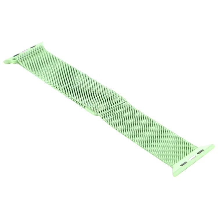 For Apple Watch Series 7 41mm / 6 & SE & 5 & 4 40mm / 3 & 2 & 1 38mm Color-changing Magnetic Nylon Watch Band, 40mm