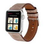 For Apple Watch Ultra 49mm&Watch Ultra 2 49mm / Series 10 46mm / 9&8&7 45mm / SE 3&SE 2&6&SE&5&4 44mm / 3&2&1 42mm Fresh Style Genuine Leather Watch Band, 42mm