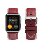 Denior Environmental Luxury Car Watch Leather Watch Band for Apple Watch Series 10 42mm / 9&8&7 41mm / SE 3&SE 2&6&SE&5&4 40mm / 3&2&1 38mm