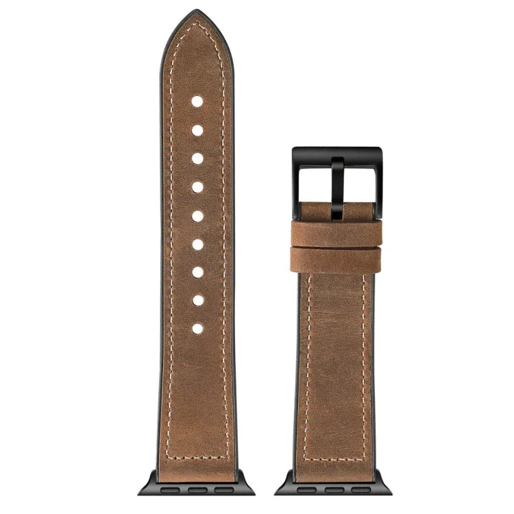 Crazy Horse Texture TPU Watch Band for Apple Watch Series 3 & 2 & 1 42mm, 42mm