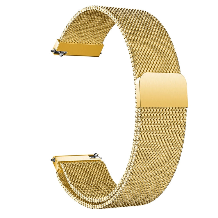 Milanis Magnetic Stainless Steel Mesh Wrist Strap WatchBand for Galaxy Watch Active 20mm