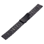 For Samsung Gear S2 Classic Smart Watch Butterfly Buckle 3 Beads Stainless Steel Watchband