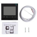 BHT-002GBLW 16A Load Electronic Heating Type LCD Digital Heating Room Thermostat with Sensor & Time Display, WiFi Control, BHT-002GBLW 16A (Black)  Electronic Heating Type, BHT-002GBLW 16A (White)  Electronic Heating Type
