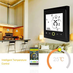 BHT-002GALW 3A Load Water Heating Type LCD Digital Heating Room Thermostat with Time Display, WiFi Control, BHT-002GBLW 3A (Black) Water Heating Type, BHT-002GBLW 3A (White) Water Heating Type