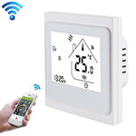 BHT-002GALW 3A Load Water Heating Type LCD Digital Heating Room Thermostat with Time Display, WiFi Control, BHT-002GBLW 3A (Black) Water Heating Type, BHT-002GBLW 3A (White) Water Heating Type