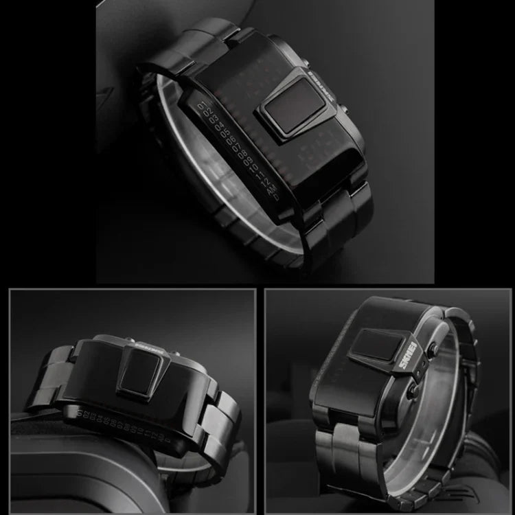 SKMEI 1179 Multifunctional Men Outdoor Sports Noctilucent Waterproof LED Digital Watch