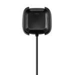Replacement USB Charger Charging Cable Dock Adapter for Fitbit Versa Smartwatch, Cable Length: 1m