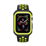 Smart Watch Shockproof Two Color Protective Case For Apple Watch Series 3 / 2 / 1 38mm, For Apple Watch Series 3 / 2 / 1 38mm (Black Yellow), For Apple Watch Series 3 / 2 / 1 38mm (Red Black), For Apple Watch Series 3 / 2 / 1 38mm (White Blue)         ...