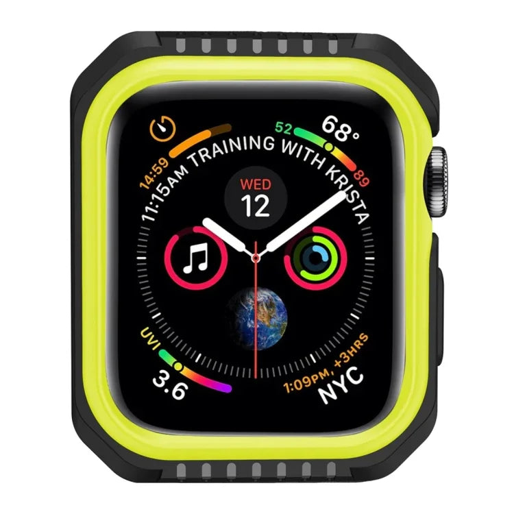 Smart Watch Shockproof Two Color Protective Case For Apple Watch Series 3 / 2 / 1 38mm, For Apple Watch Series 3 / 2 / 1 38mm (Black Yellow), For Apple Watch Series 3 / 2 / 1 38mm (Red Black), For Apple Watch Series 3 / 2 / 1 38mm (White Blue)         ...