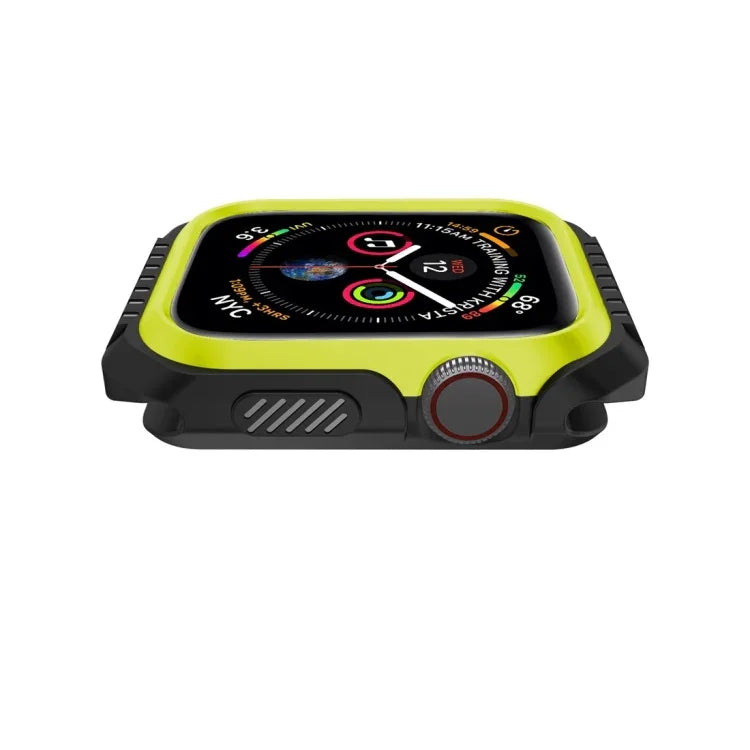 Smart Watch Shockproof Two Color Protective Case For Apple Watch Series 3 / 2 / 1 38mm, For Apple Watch Series 3 / 2 / 1 38mm (Black Yellow), For Apple Watch Series 3 / 2 / 1 38mm (Red Black), For Apple Watch Series 3 / 2 / 1 38mm (White Blue)         ...