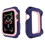 Smart Watch Shockproof Two Color Protective Case For Apple Watch Series 3 / 2 / 1 38mm, For Apple Watch Series 3 / 2 / 1 38mm (Black Yellow), For Apple Watch Series 3 / 2 / 1 38mm (Red Black), For Apple Watch Series 3 / 2 / 1 38mm (White Blue)         ...