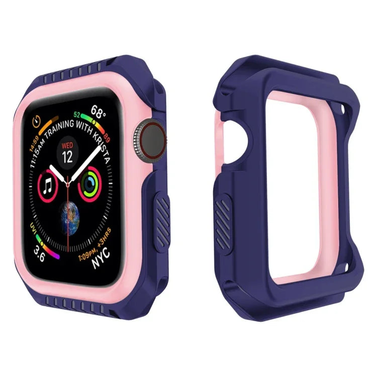 Smart Watch Shockproof Two Color Protective Case For Apple Watch Series 3 / 2 / 1 42mm, For Apple Watch Series 3 / 2 / 1 42mm (Black Red), For Apple Watch Series 3 / 2 / 1 42mm (Black Yellow), For Apple Watch Series 3 / 2 / 1 42mm (Pink Blue)          ...
