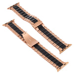 For Apple Watch Series 10 42mm / 9&8&7 41mm / SE 3&SE 2&6&SE&5&4 40mm / 3&2&1 38mm Stainless Steel Wrist Strap Watch Band, For Apple Watch Series 7 41mm / 6 & SE & 5 & 4 40mm / 3 & 2 & 1 38mm                                                             ...