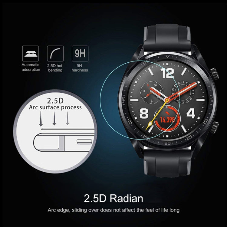 41mm Diametral Universal Tempered Glass Film for Galaxy, LG, Sony, Huawei, Garmin, 41mm