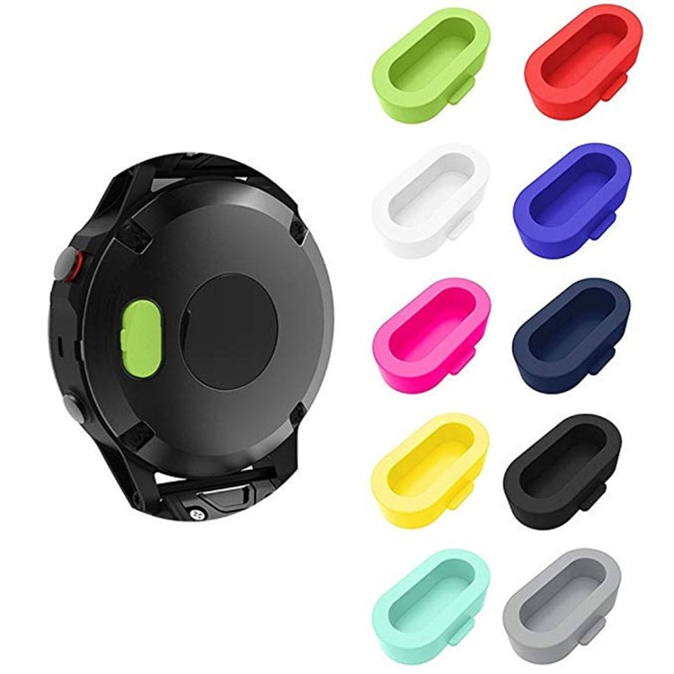 Smart Watch Charging Port Silica Gel Anti-dust Stopper Dustproof Plug for Fenix 5 / 5S / 5X