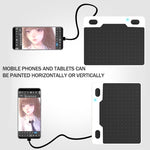 10Moons T503 Drawing Tablet Can Be Connected to mobile Phone Tablet with 8192 Passive Pen