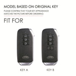 For Kia 5-button Hallmo Car Cowhide Leather Key Protective Cover Key Case, C202