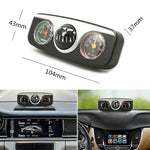 LC-3 3 in 1 Multifunctional Car Compass & Compass Ball & Thermometer, LC-3