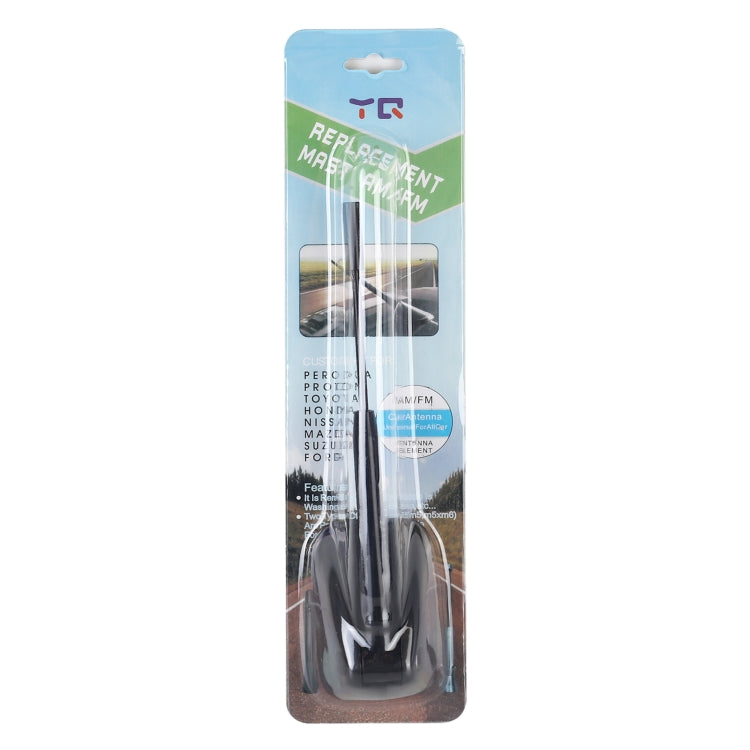 YQ-602A 15.8x1.3cm Car Radio Roof Enhanced Signal Antenna Mast, YQ-602A