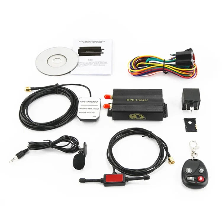 DEAOKE 2G GPS Car Locator Car Anti-Theft Tracker with Remote Control, GPS Car Locator with Remote Control