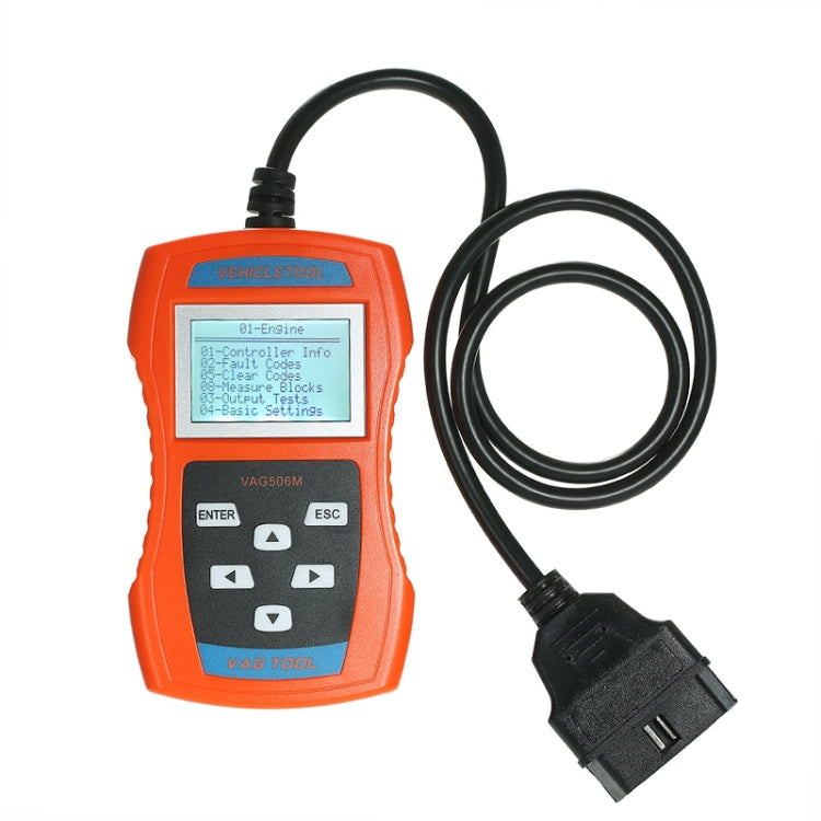 VAG506M Car Mini Code Reader OBD2 Fault Detector Diagnostic Tool, Southern European Version, VAG506M , Southern European Version