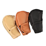 Universal Car PU + Ice Silk Gear Shift Knob Protective Cover, PU + Ice Silk Cover