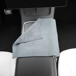 For Tesla General Car Microfiber Towel Cleaning Rag, Style: With LOGO, Size: 30 x 30cm, With LOGO