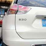 Car Number 530 Metal Personalized Decorative Stickers, Size: 8 x 2.5 x 0.5cm, Number 530