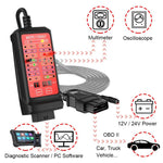 WOYO CTB007 CAN Tester Box 12V 24V OBD2 Breakout Box with 27 in / 59 in Cable Cable for All Car Automotive Diagnostic Tool, CTB007 with 59 in Cable