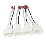 4pcs Car Audio Conversion Harness Connector Subwoofer Speaker Wiring Adapter for Toyota / Mitsubishi / Subaru, For Toyota / Mitsubishi / Subaru