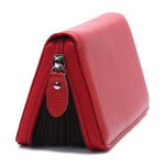 902 Antimagnetic RFID Litchi Texture Women Large Capacity Hand Wallet Purse Phone Bag with Card Slots