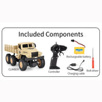JJR/C 1:18 2.4Ghz 4 Channel Remote Control Dongfeng 7 Six-wheeled Armor Truck Vehicle Toy, Dongfeng 7 (Green), Dongfeng 7 (Yellow)