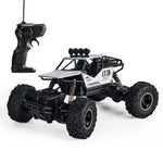 HD6026 1:16 Large Alloy Climbing Car Mountain Cross-country Four-wheel Drive Remote Control Car Toy, Size: 28cm, HD6026 1:16(Blue), HD6026 1:16(Red), HD6026 1:16(Silver), HD6026 1:16(Black)