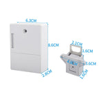 T3 ABS Magnetic Card Induction Lock Invisible Bilateral Open Cabinet Door Lock, Bilateral