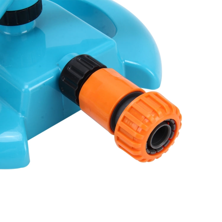 Garden Automatic Rotating Nozzle 360 Degree Rotary Automatic Sprinkler Garden Lawn Watering Nozzle,Applicable for 3/4 inch Water Pipes(Blue), 360 Degree Automatic Sprinkling 3