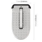 Multi-function Car Door Sill Step Pedals Pads, Pedals Pads (Black), Pedals Pads (Silver)