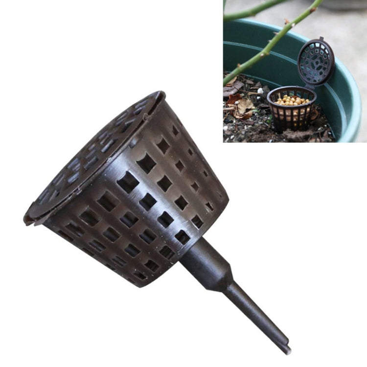 10PCS Bonsai Tools Gardening Products Gardening Tools Bonsai Fertilizer Boxes with Cover, Large Size: 6 x 4cm, Large Size: 6 x 4cm
