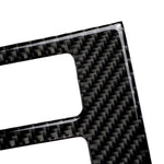 Car Carbon Fiber Water Cup Panel Decorative Sticker for Volkswagen Golf 7 2013-2017, Left Drive, Water Cup Panel