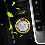 Car Engine Start Key Push Button Ring Trim Aluminum Alloy Sticker Decoration for Audi, For Audi(Engine Start)
