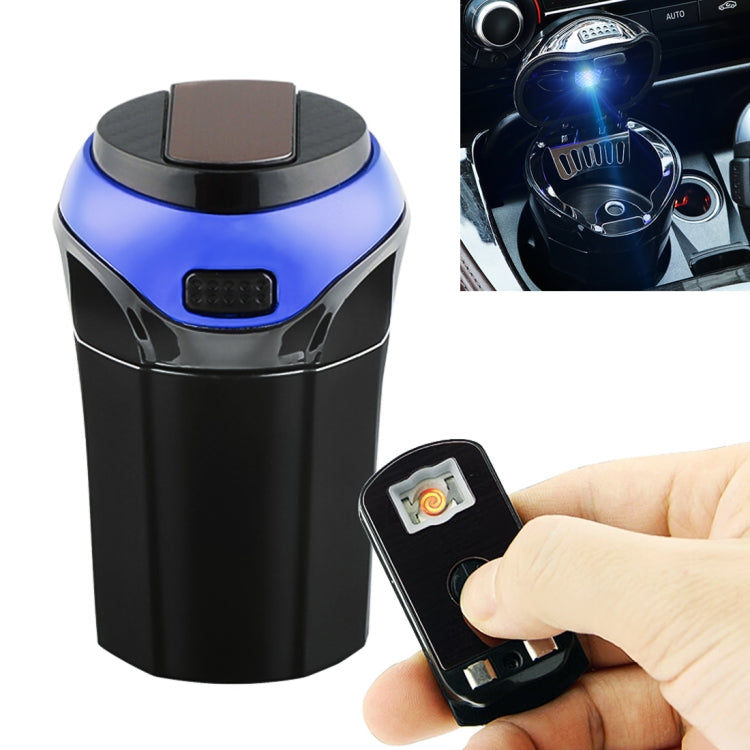 2 in 1 Universal Car Detachable Electronic Cigarette Lighter + Trash Rubbish Bin Ashtray
