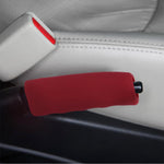 Rubber Car Hand Brake Cover Shift Knob Gear Stick Cushion Cover Car Accessory Interior Decoration Pad, Hand Brake Cove(Black), Hand Brake Cove(Grey), Hand Brake Cove(Khaki), Hand Brake Cove(Blue), Hand Brake CoveRed)
