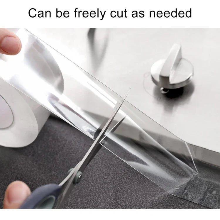 Acrylic Rubber Kitchen and Bathroom Waterproof Moisture-proof Tape Mildew Proof Stickers Size: 3cm x 3m, Thickness: 0.5mm, 3cm x 3m